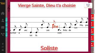 Vierge Sainte Dieu ta choisie  Aut Jean Paul Lécot Comp Paul Décha  Soprano [upl. by Toffic]