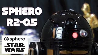 Star Wars sphero R2Q5 Return of the Jedi app Interactive droid unboxing [upl. by Sigvard]