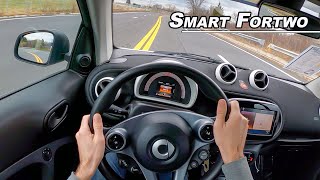 2017 Smart Fortwo Coupe Review [upl. by Enybor]