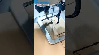 Jacksew Box Stitch Machine Quick Demo [upl. by Nnewg376]