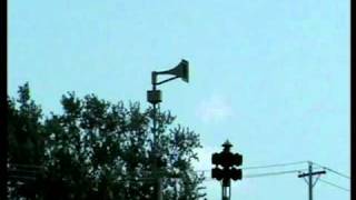 Sick Thunderbolt 1000T Siren Test Mendon MI 872010 [upl. by Itnaihc]