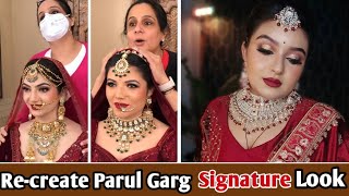 Recreate Parul Garg makeup look with super affordable products 🤯 Makeup Tutorial [upl. by Sybley926]