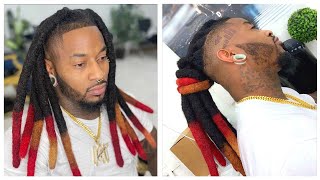 Locs To Wicks Transformation  Mens Hairstyle  Wicks By Val Tuffcuts [upl. by Ael251]