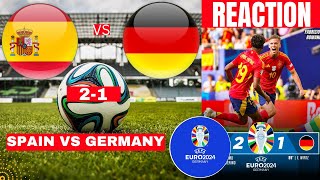 Spain vs Germany 21 Live Stream Euro 2024 Football Match Score Commentary Highlights Espana Vivo [upl. by Ylera145]