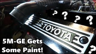 MKII Supra RestorationBuild Part 6 5MGE Gets A Refresh [upl. by Kissie]