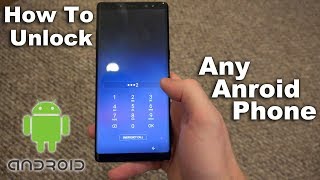 How To Unlock Android From PasswordPasscode Tutorial [upl. by Mehta]