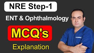 ENT amp Ophthalmology MCQs NRE Step1 [upl. by Flavio]