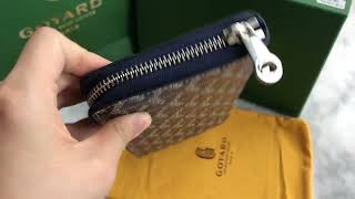 Goyard Matignon Wallet GM Navy Blue MATIG2GMLTY12CL12P [upl. by Vachell]