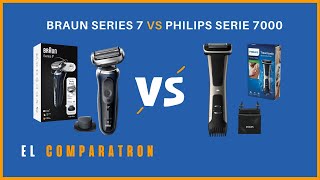 🚀 Braun Series 7 vs Philips Serie 7000 ¿Cuál es MEJOR 🚀 [upl. by Hatfield]