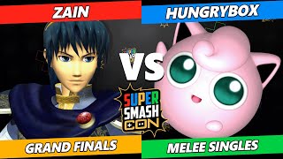 SSC 2023 GRAND FINALS  Zain Marth Vs Hungrybox Jigglypuff Smash Melee Tournament [upl. by Ennywg505]