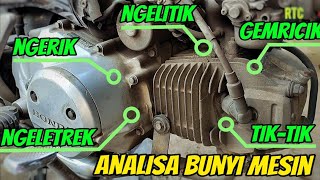 Analisa Sumber Bunyi Mesin Motor [upl. by Acherman184]