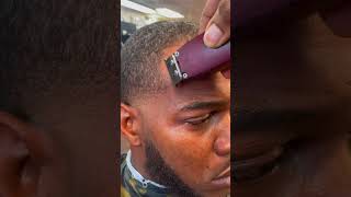 Haircut  how to edge thinning hairline [upl. by Iht]