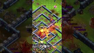 Flame Flinger Came In Clutch  Clash of Clans shorts coc clashofclans supercell [upl. by Lilith]