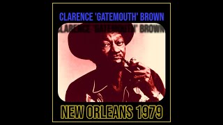 Clarence Gatemouth Brown  New Orleans 1979 [upl. by Hgielrebma]