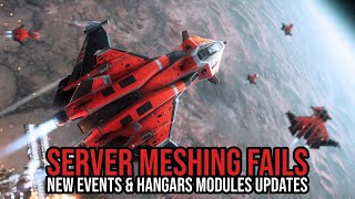 Star Citizen  Server Meshing Failure Was Good  Blockade Runner  Pirates  Hangar Modules [upl. by Ynahpets]