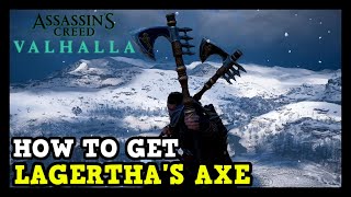 Assassins Creed Valhalla Lagerthas Axe Location Guide Best Dane Axe [upl. by Anadal413]