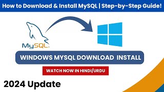 How to install MySQL in Windows [upl. by Nicoli807]