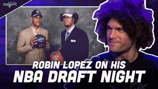 Robin Lopez recalls wanting to fall in the NBA Draft [upl. by Aztin]