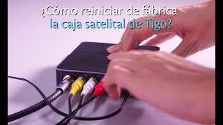 Como reiniciar la caja satelital TIGO [upl. by Trumaine]