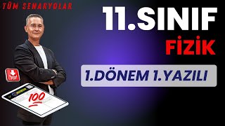 11SINIF FİZİK 1DÖNEM 1YAZILI ÇALIŞMASI  FİZİK YAZILI ÇALIŞMASI  1DÖNEM 1YAZILI ÇALIŞMASI [upl. by Baecher]