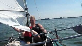 Faltboot Triton Vuoksa 3 advanced sailing [upl. by Ennoid]