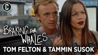 Tom Felton and Tammin Sursok on Making Braking for Whales Like “A Band of Pirates” [upl. by Pass]