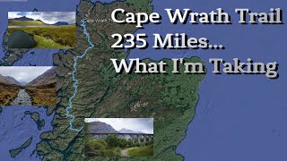 Cape Wrath Trail 2023  Whats in my pack CapeWrathTrail Hiking [upl. by Analiese]