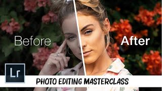 Lightroom Tutorial BASICS  Photo Editing Masterclass [upl. by Guenna592]