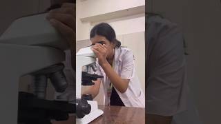 gram staining with us🥰 medicalcollegevlog medicalcollegelife medstudent microbiology [upl. by Irbmac560]