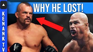 The REAL Reason Chuck Liddell got DESTROYED vs Tito Ortiz  Golden Boy MMA Full Fight Breakdown [upl. by Meras]