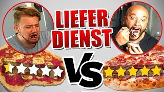 0 STERNE vs 5 STERNE Essen bestellen  Experiment  Food Fun [upl. by Enytnoel910]