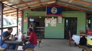 Belize In America Inverview with Alexis Restaurant in Dangriga Belize [upl. by Whiney]