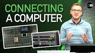 How To Connecting a Computer to the Behringer X32 [upl. by Ever324]