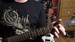 Opeth  Masters Apprentices Guitar Lesson [upl. by Nyleda]