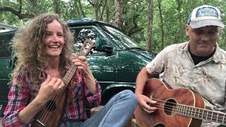 CamperVan Sessies 12  if it hadnt been for love Chris Stapleton  Bernice fluke koa ukulele cover [upl. by Onateag558]