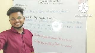 Method of food preservation  Pasteurization sterilization Asepsis by Nishant sir [upl. by Oiramaj]