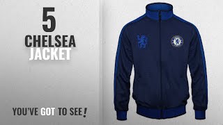 Top 10 Chelsea Jacket 2018 Chelsea FC Official Football Gift Mens Retro Track Top Jacket [upl. by Aysahc]