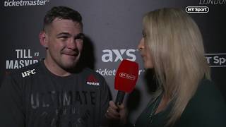 quotI really appreciate what Darren Till saidquot Jack Marshman reacts to win at UFC London [upl. by Ansaev]