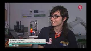 Entrevista Canal Extremadura SpainSkills 2019  Oro en Control Industrial [upl. by Annail469]