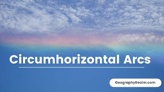 Circumhorizontal arcs [upl. by Dachia102]