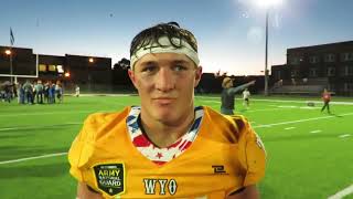 Wyoming Players React After Loss to Nebraska [upl. by Annekam982]