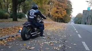 Yamaha Dragstar XVS 1100 Cobra Exhaust awesome sound decibel killer [upl. by Nosmirc]