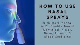 How to use nasal sprays [upl. by Naziaf834]