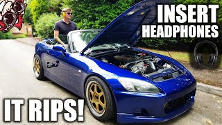 🐒 THIS SUPERCHARGED HONDA S2000 WILL BLOW YOUR MIND AND EARS [upl. by Loresz]