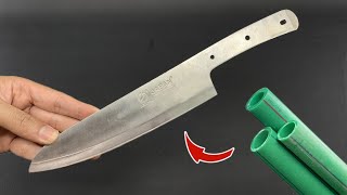 92 of People Dont Know This Trick To Make Super Durable Knife Handles From PVC Pipes [upl. by Imer]