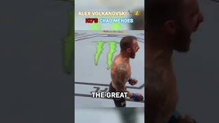 Alexander Volkanovski TKOs Chad Mendes [upl. by Eecrad]