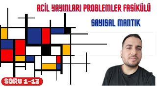 ACİL YAYINLARI PROBLEMLER FASİKÜLÜ BAŞLANGIÇ SORULARI ÇÖZÜMLERİ  Sayısal Sözel Mantık [upl. by Dynah]