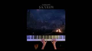 Jeremy Soule  Secunda pianocover piano skyrim theelderscrolls [upl. by Bang]