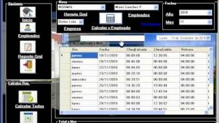 Software para control biometrico de personal [upl. by Wennerholn]