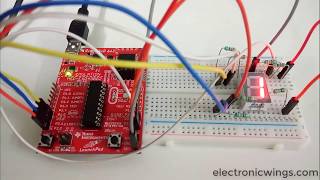 7 Segment Display with TI launchpad [upl. by Schroder258]